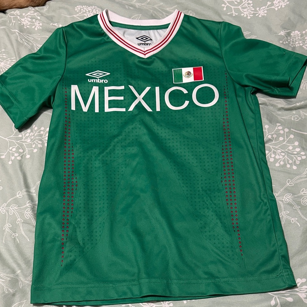 Umbro Green Mexico Football Shirt